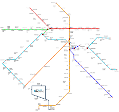Metro Map Route Compressportnederland