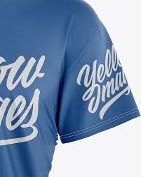 Easily edit this freebie in… Men S T Shirt Mockup In Apparel Mockups On Yellow Images Object Mockups