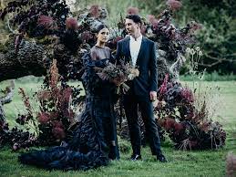 More images for black wedding pictures » The Bride Wore Black To Her Wedding In The Wilds Of Wales Vogue