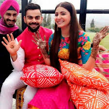 Virushka Virat Kohli And Anushka Virat And Anushka Mehendi Outfits