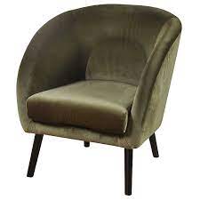 Shop ebay for great deals on velvet accent chairs. Olive Green Velvet Sloped Armchair Kirklands