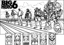 Each printable highlights a word that starts. Big Hero 6 Free Printable Coloring Pages For Kids