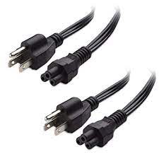 Amazon Com Cable Matters 2 Pack 16 Awg Heavy Duty 3 Slot Power Cord Micky Mouse Power Cord In 15 Feet Nema 5 15p To Iec C Heavy Duty Audio Ideas Power Cord