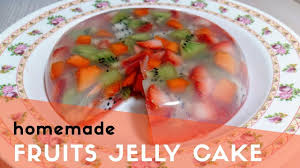 Fruit Jelly Cake Recipe Fruit Agar Agar Cake Thailand S Woon Polamai Recipe Hungrybites Youtube Fruit Jelly Jelly Cake Recipes