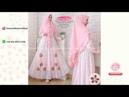 Tutorial cara membuat dan menjahit baju gamis untuk anak perempuan dengan kantong gantung ini lumayan panjang dan kumplit tahapannya, dengan model baju bebidol ada list diarea bagian dada kanan dan kirinya juga di bagian pinggannya, terus yang memberi aksen lucu ada kantong gantung di. Gamis Duyung Brokat Gambar Islami