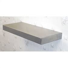 Custom modern stainless steel floating shelf,kitchen stainless steel shelves( laminated with 0'8 mm solid hairline stainless). Floating Stainless Steel Shelf Ideas On Foter