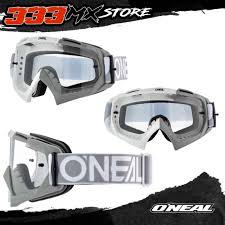 Jual Goggle Cross Oneal White Grey B-10 Ori Kacamata Oneal B-10 Ori Grey Di  Seller 333mxstore
