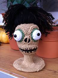 The costume can be taken to the next level with the addition of zombie makeup, sold separately. Ravelry Shrunken Head Guy Pattern By Kim Lapsley