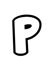 free printable bubble letter stencils bubble letter p stencil bubble letter p bubble letters alphabet bubble letters