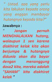Hutang Kutipan Pelajaran Hidup Kutipan Agama Kutipan Pelajaran