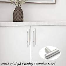 Maybe you would like to learn more about one of these? 30 Pack Probrico Modern 3inch 76mm Kitchen Cabinet Handles Cupboard T Bar Drawer Pulls Door Handles Knobs Stainless Steel Brushed Nickel Finish Diameter 1 2inch 12mm Amazon Com