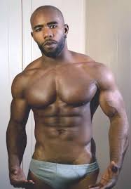 Straight black male nude