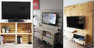Buat sendiri meja kayu dari palet kayu jati belanda. 9 Diy Rak Tv Dari Kayu Yang Desainnya Kece Dan Bisa Dibikin Sendiri Seminggu Jadi