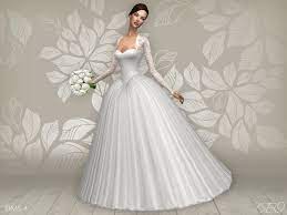 Sims 4 Cc Custom Content Clothing Beo Creations Wedding Dress Cynthia S4 Sims 4 Wedding Dress Sims 4 Dresses Sims 4