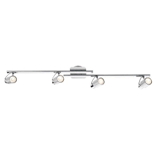 Davina 4 Light Bar Spotlight In Brushed Aluminium Energy Saving Spotlights Spotlights Lighting Bar Lighting Spotlight Lighting Beacon Lighting