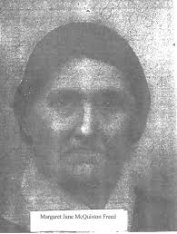 Margaret Elizibeth “Jane” McQuiston Freed (1810-1878)