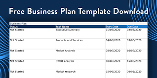 Key account management plan template free strategic optional with. Download Your Free Business Plan Template For Excel