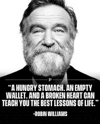 Robin Williams once shared a timeless reflection