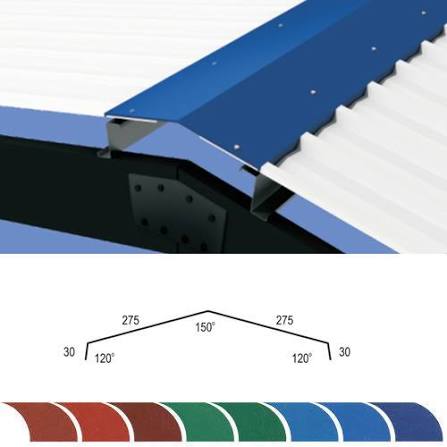 Roll Formed Ridge - Option 1