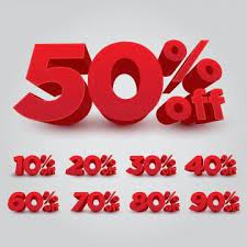 Discount Vendre 3d Off Red Pourcentage Prix Business Offrir Annee Promotion Acheter Nombre Nouveau 30 W Vector Illustration Free Graphic Design Banner Design