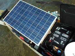 Im thinking about attaching a solar panel and charge controller to the cover over the poling platform to do the work. A Solar Powered Canoe Love This World