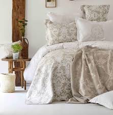 Karaca Home Onofre Bej Cift Kisilik Yatak Ortusu Alkapida Com