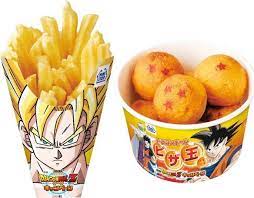 If it has the problems that fighterz has with the lip sync ill go with jp dub. Japan S Mini Stop Stores Unveil Dragonball Z Super Saiyan Fries And More Snacks Dragon Ball Z Dragon Ball Food