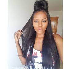 Using Glueless Lace Front Wigs As A Protective Style Without The Worry Of Damage To Your Edges Hair Styles Lace Frontal Wig Wigs