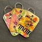 Decoupage Keychain