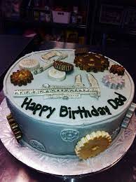 Choosing the best design for birthday cakes for men can be a baffling task. Pin De The Sweet Shoppe By Beth Em Custom Cakes Queques Bolo Engenharia Mecanica