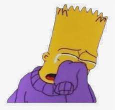 The simpsons (often shortened to simpsons) is an american animated sitcom created by matt groening for the fox broadcasting company. Love Bart Simpson Sad Transparent Png 747x747 Free Download On Nicepng