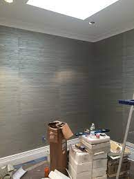 Customize and personalise your desktop, mobile phone and tablet with these free wallpapers! Do The Seems On This Grasscloth Wallpaper By Pacific Designs Look Off