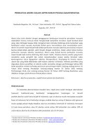 Menggugurkan kandungan dengan kiranti kerap dilakukan oleh banyak orang yang ingin aborsi. Https Osf Io Hvnuz Download Format Pdf