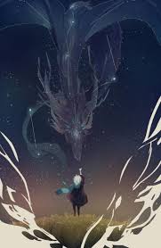 Star Dragon Foil And Normal In 2020 Star Illustration Sky Anime Character Art