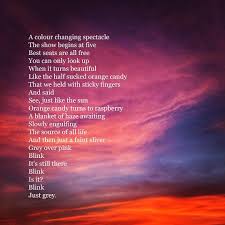 Anyone Else Love Watching Sunsets Sunset Poem Sky Poetsofinstagram Nature Colours Sky Quotes Sunset Quotes Cloud Quotes