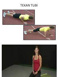 Ia adalah gabungan mencangkung, langkah ke belakang, plank, tekan tubi dan yang terakhir adalah. Latihan Tekan Tubi Asas