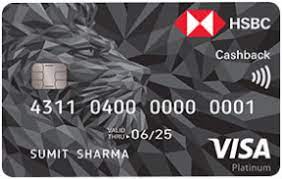 Cash rewards do not apply to account transfers, balance transfers, credit card checks, cash 6 no credit history required; Hsbc Cashback Credit Card Review Details Offers Benefits Fees How To Apply Eligibility Status Limit Wealth18 Com