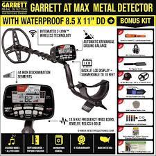 Metal detector cercametalli garrett at propointer at + porta reperti nuovo. Garrett At Max Bonus Pack Metal Detectors For Use On Land Under Water Metaldetector Com