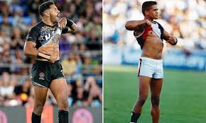 Facebook gives people the power to share and makes. Indigenous Nrl Star Josh Addo Carr Channels Afl Great Nicky Winmar With Iconic Pose