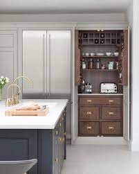 Erin Gates On Instagram I Feel Like This Kind Of Breakfast Bar Situation Would Make Me Like A 100 Better Hidden Kitchen Kitchen Design Home Decor Kitchen