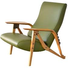 Carlo Mollino Ash Mid Century Modern European Lounge Chair Folding Lounge Chair Lounge Chair Chair