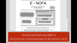 2.1 kode aktivasi dan password'. Cara Melakukan Permintaan Nomor Seri Faktur Pajak Cara Merekam Nomor Seri Faktur Pajak Di Etax3 0 Youtube