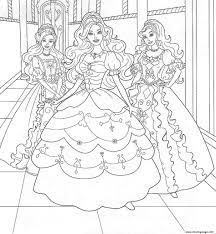 Download and color your favorite heroes. Girls S Barbie Three Princess1e895 Coloring Pages Printable