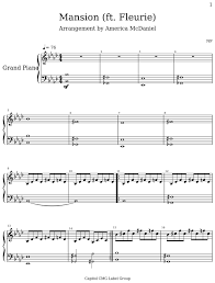 Nf Sheet Music Mansion Sheet Music Music Sheet
