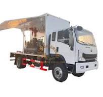 HOWO Outdoor Repair Workshop Truck Field Rescue Truck with ...