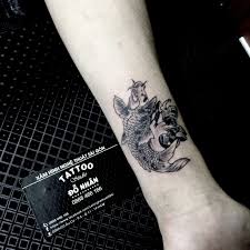 Mức chi phí bạn cần chi trả cho hình xăm mini sẽ cần được căn cứ theo kích cỡ, vị trí. Hinh XÄƒm Ca Chep Nhá» á»Ÿ Cá»• Tay