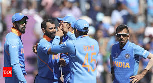 Virat kohli fined for excessive appealing during clash against afghanistan. India Vs Afghanistan Highlights World Cup 2019 Mohammad Shami Claims Hat Trick As India Beat Afghanistan By 11 Runs Cricket News Times Of India