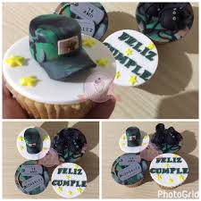 Me Esta Gustando Mucho Hacer Felices A Los Militares Cupcakes Cupcakesmilitar Militar Military Domiciliosbogota Army Fonda Military Party Cupcakes Party