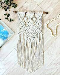 Thanks to my tutorial, you can easily create your own product for the perfect design of your home. Small Macrame Wall Hanging Modern Macrame Wall Art Woven Wall Hanging Nursery Macrame Wall Tapestry Boho Macrame Gift Hygge Decor Art Woven Wall Hanging Driftwood Macrame Macrame Design