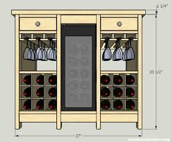 Wine fridges are a great invention if you want to precisely control the temperature of your wine and ensure that you're getting the right flavor profile with every sip. Diy Wine Credenza With Refrigerator Free Plans Saws On Skates